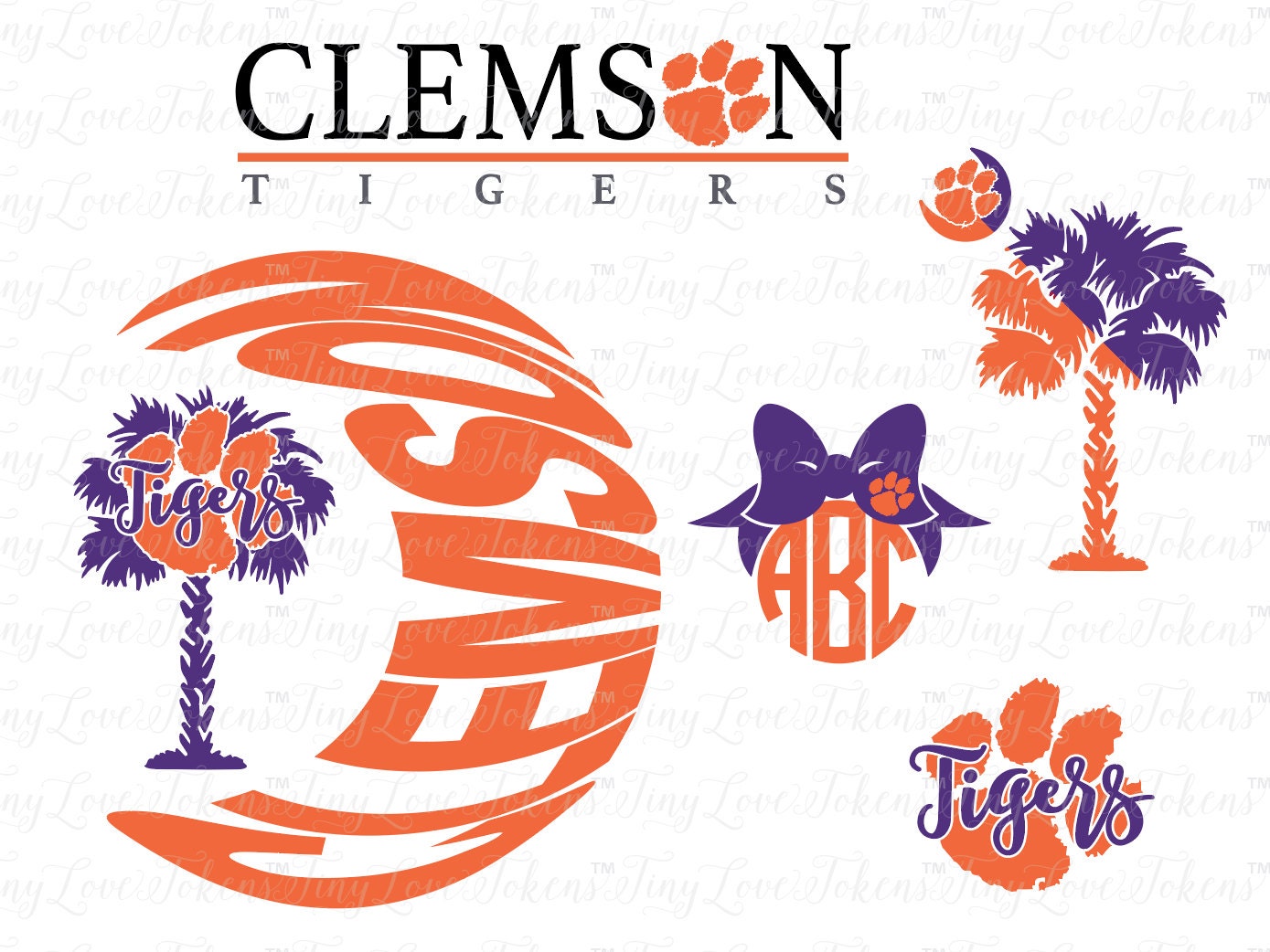 Download Clemson Tigers Design for Silhouette and other craft ...