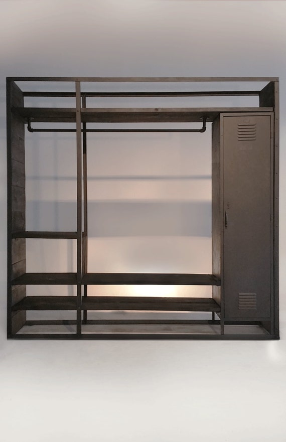 Bespoke Industrial Wardrobe by OtherwiseWolf on Etsy