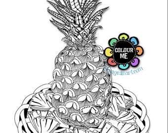 Adult colouring page | Etsy