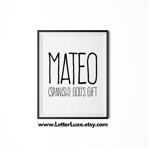 mateo-printable-kids-gift-name-meaning-art-baby-shower