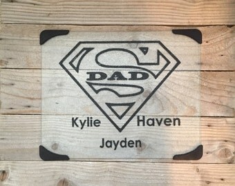 Gifts for Dad, Grandpa, Dad Gifts, Glass Cutting Board, Chef Gift, Cooking Dad, Fathers Day, Father's Day, Grandpa Gifts, Gifts for Him