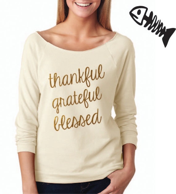 thankful grateful shirt