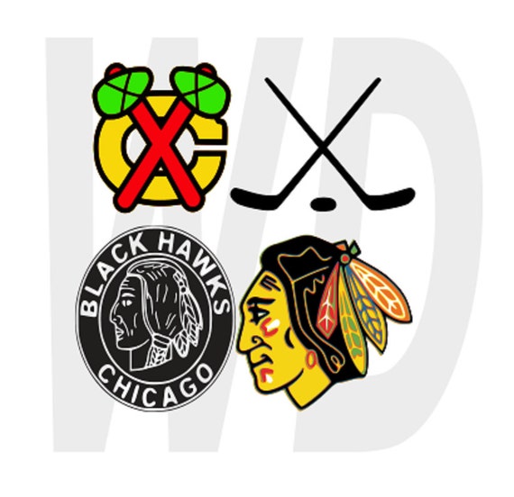 Download Chicago Blackhawks hockey SVG DXF EPS vinyl by Walkerdesigns6