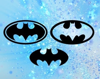 Batman SVG File, Bat Cutting File, Superhero Cuttable Design, Cutting Files, Cameo, Cricut, Silhouette, Dxf file