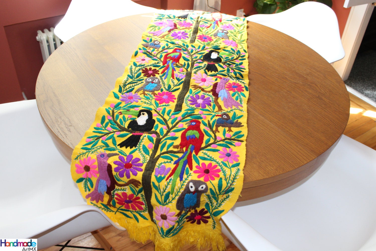 embroidered-table-runner-multi-color-table-runner-handmade