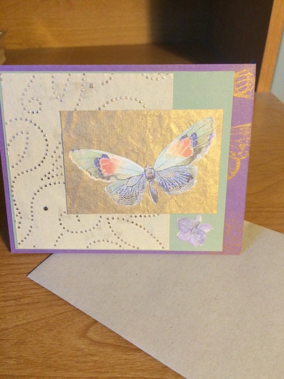 Handmade Greeting Card by ExoticGeometry on Etsy