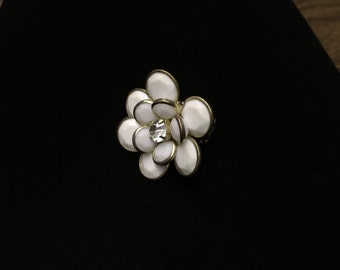 Vintage Ring, Flower Stretchy Band, Costume