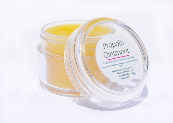 Propolis Ointment. Topical ointment for skin conditions. Can