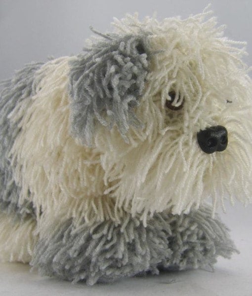Old English Sheepdog Knitting Pattern Dog Knitting Pattern