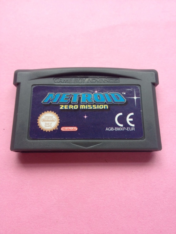 Metroid Zero Mission Handmade Repro Cart for Nintendo by retrobun