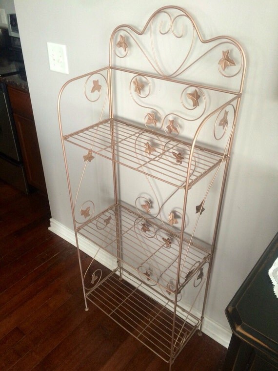 Precious Bakers Rack/Plant Stand by VINTAGEVIXENbyZELLE on Etsy