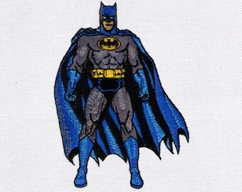 Dark and Brooding Batman Embroidery Design