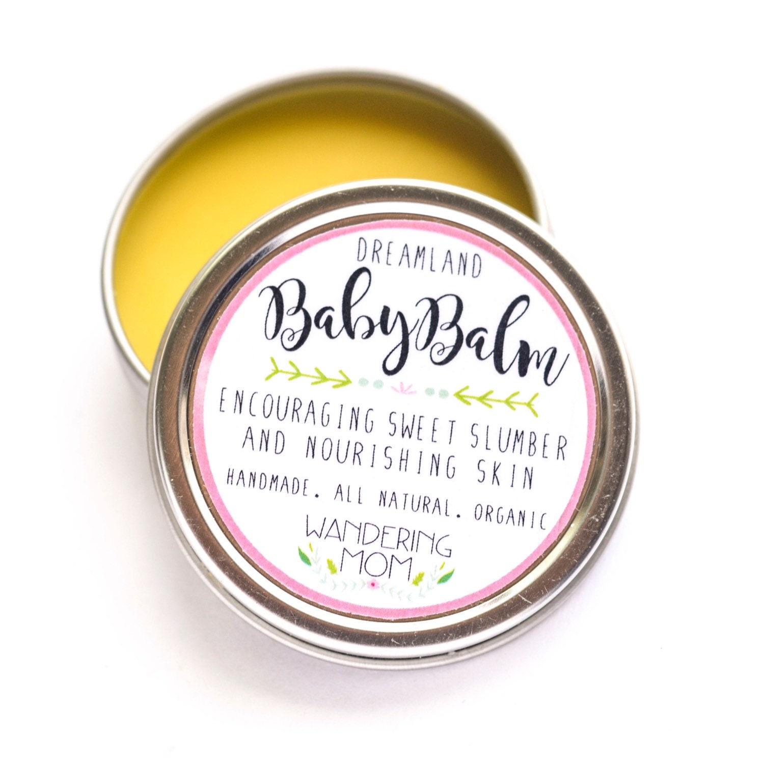 Organic Dreamland Baby Balm Organic Lavender Baby lotion
