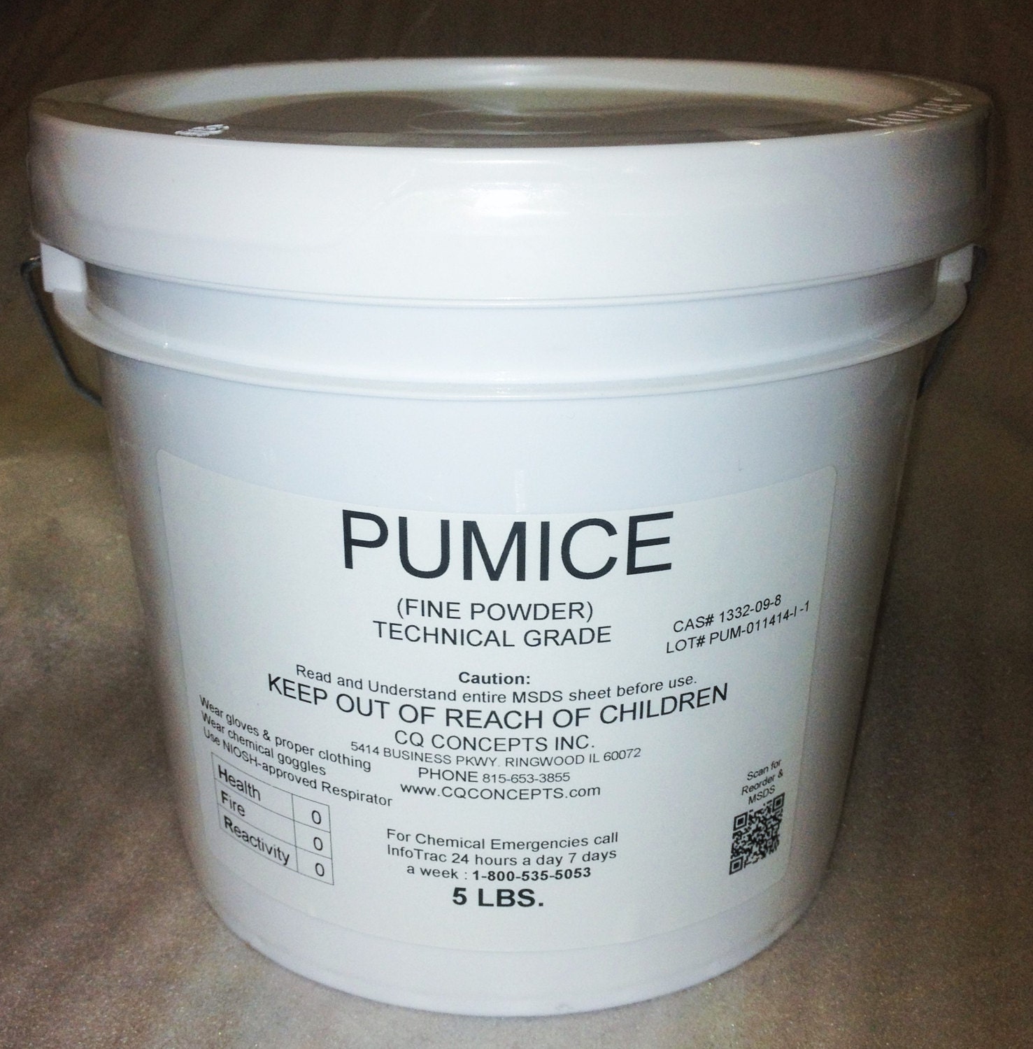 Pumice Powder FFFF Grade
