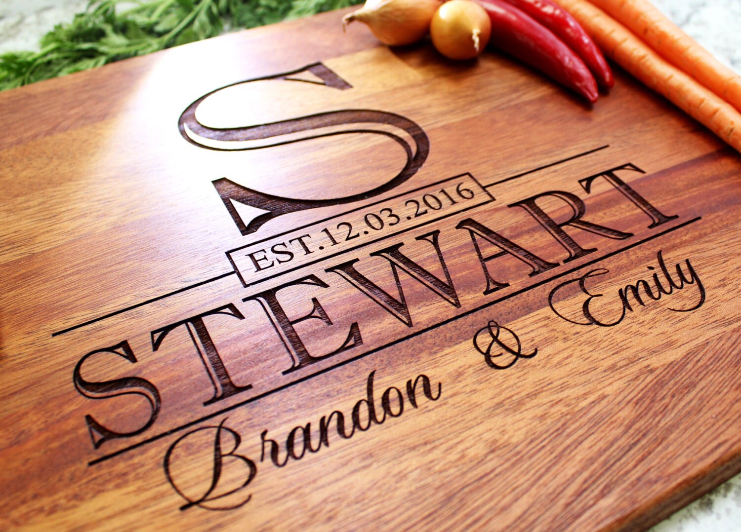 Personalized Cutting Board Engraved Cutting Board Custom