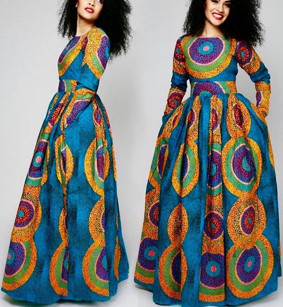 maxi dress with pockets by africanclothingstore maxi dress with pockets by africanclothingstore