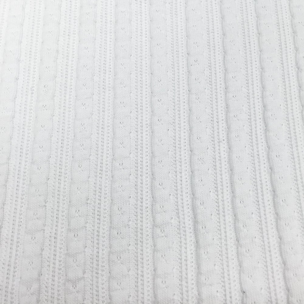 100% Cotton Cable Knit Sweater Fabric By the Yard (Wholesale Price ...