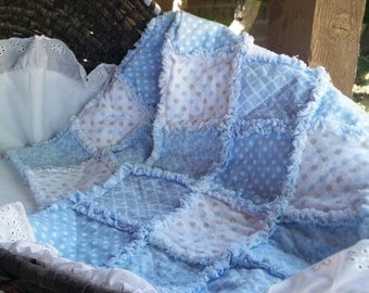 Baby Quilt - Little Boy Blue