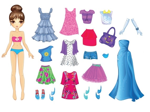 Dress Up Girl Activity Pack - Sandy - MagReceptive