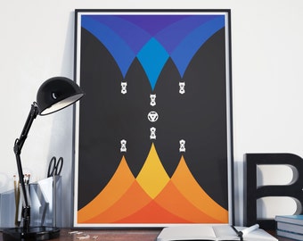 Minimalist Art Print Gamer Poster