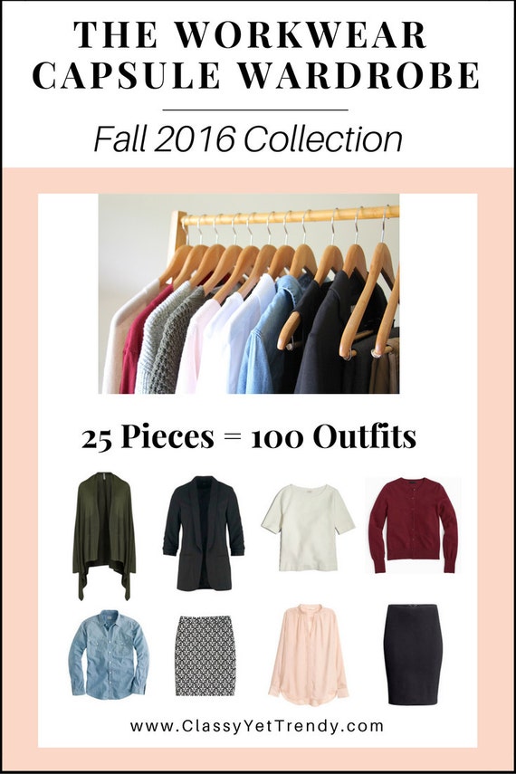 The Workwear Capsule Wardrobe EBook Fall 2016 Collection