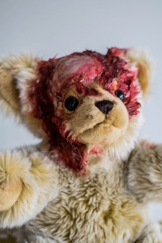 zombie bear plush