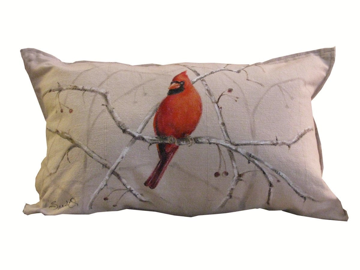 cardinal pillow pet