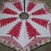 Christmas Tree Skirt #54 Quilted