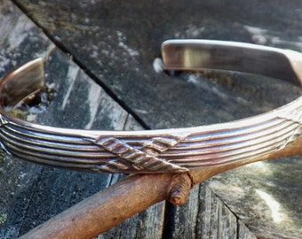 Criss Cross Sterling silver cuff bracelet wide sterling silver bracelet wide cuff thick cuff criss cross bracelet