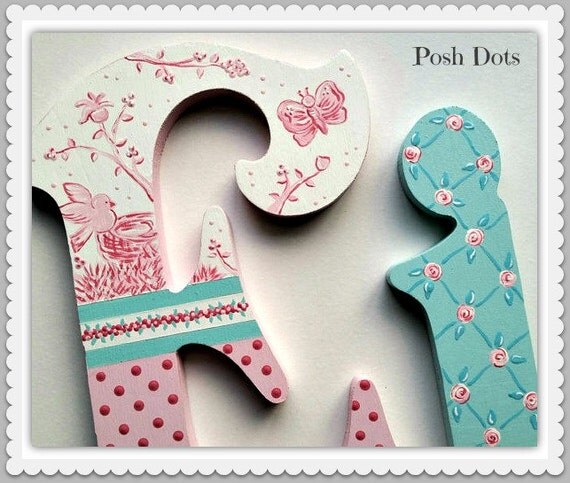 Teen Letters Wooden Letters Nursery Letters Playroom