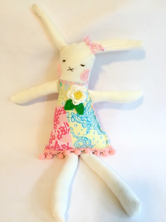 lilly pulitzer stuffed bunny