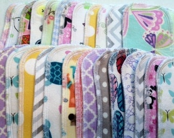 20 pantyliners, Choose White, Natural Ivory, or prints, special 1.50 Each, cloth pad, 3 layer protection, cloth pads, pantyliners