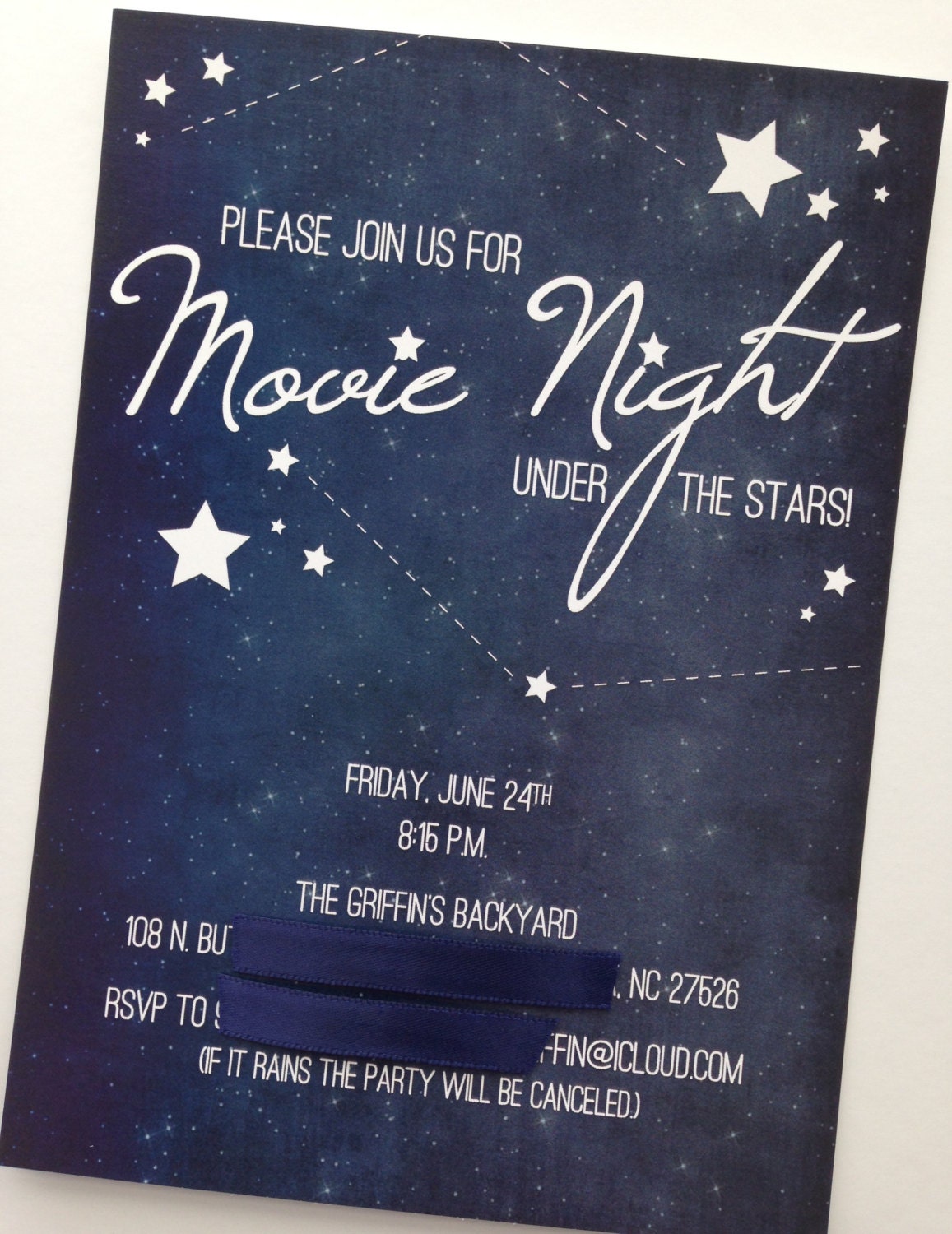 Night Of The Stars Invitations 4