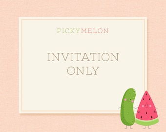 Pick and choose ONE invitation