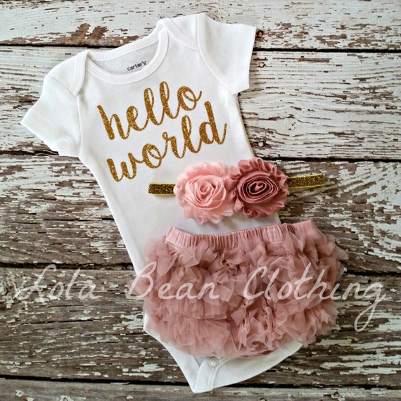 Baby Girl Coming Home Outfit Take Home Outfit Baby Girl Hello Baby Girl Coming Home Outfit Take Home Outfit Baby Girl Hello