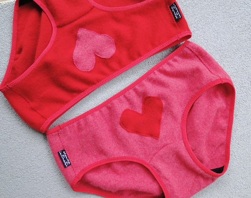 Cashmere panties organic wool underwear gift for her