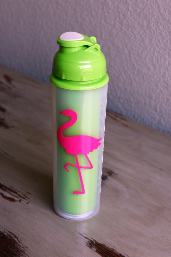 Pink Flamingo Water Bottle