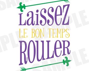 Laissez les bon temps rouler | Etsy