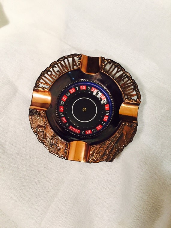 Vintage Souvenir Virginia City Roulette Wheel by missenpieces