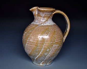 Pottery Pitcher Ceramic Pitcher Stoneware Pitcher Vase