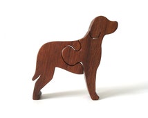 Popular Items For Wooden Dog Puzzle On Etsy