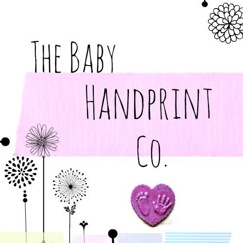 Kids & Baby Handprints and Footprint Ceramic by TheBabyHandprintCo