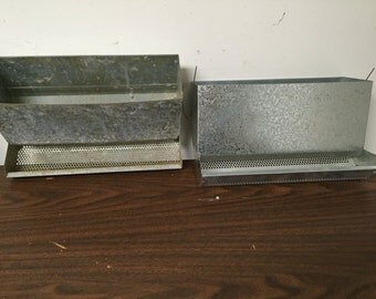 Rabbit Feeder Galvanized - You pick One