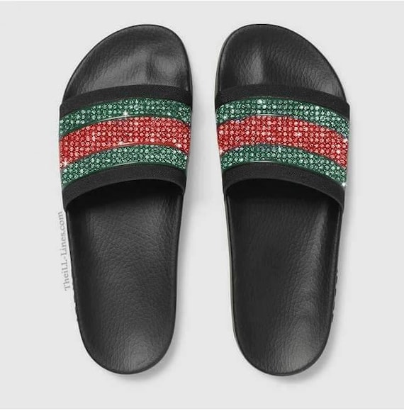 gucci tian slides womens