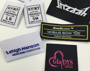 Woven Labels Clothing Labels for clothing garment by wovenlabelZ