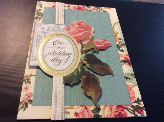 ... Greeting Card, 3D On Your Wedding Day Greeting card, free shipping USA