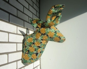 Sewing Pattern Wall Mounted Deer Head Sewing Pattern PDF