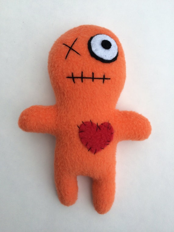 orange voodoo doll