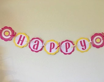 Happy Sunshine Full Size Happy Birthday Banner