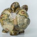 Piggy bank Old World Map Decoupage Ceramic Piggy Bank - "Magellan"